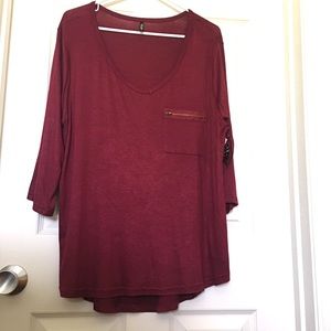 SPLASH 3/4 sleeves top